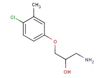 1-amino-3-(4-chloro-3-methylphenoxy)propan-2-ol 1-amino-3-(4-chloro-3-methylphenoxy)propan-2-ol