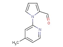 1-(4-methylpyridin-2-yl)-1H-pyrrole-2-carbaldehyde 1-(4-methylpyridin-2-yl)-1H-pyrrole-2-carbaldehyde