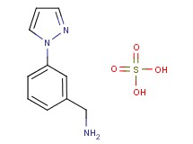 [3-(1H-pyrazol-1-yl)benzyl]amine sulfate