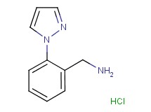 [2-(1H-pyrazol-1-yl)benzyl]amine hydrochloride