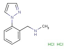 N-methyl-1-[2-(1H-pyrazol-1-yl)phenyl]methanamine dihydrochloride