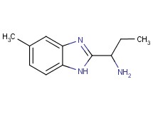 1-(5-methyl-1H-benzimidazol-2-yl)propan-1-amine 1-(5-methyl-1H-benzimidazol-2-yl)propan-1-amine