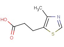 3-(4-methyl-1,3-thiazol-5-yl)propanoic acid 3-(4-methyl-1,3-thiazol-5-yl)propanoic acid