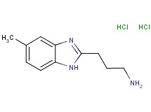 3-(5-methyl-1H-benzimidazol-2-yl)propan-1-amine dihydrochloride
