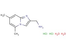 [(5,7-dimethylimidazo[1,2-a]pyridin-2-yl)methyl]amine dihydrochloride dihydrate