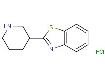 2-(3-piperidinyl)-1,3-benzothiazole hydrochloride