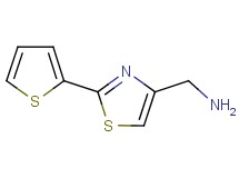 1-[2-(2-thienyl)-1,3-thiazol-4-yl]methanamine