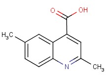 2,6-dimethylquinoline-4-carboxylic acid 2,6-dimethylquinoline-4-carboxylic acid