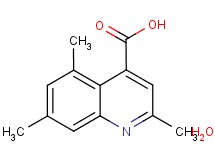 2,5,7-trimethyl-4-quinolinecarboxylic acid hydrate 2,5,7-trimethyl-4-quinolinecarboxylic acid hydrate