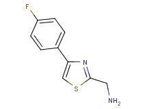 1-[4-(4-fluorophenyl)-1,3-thiazol-2-yl]methanamine