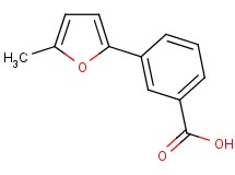 3-(5-methyl-2-furyl)benzoic acid 3-(5-methyl-2-furyl)benzoic acid