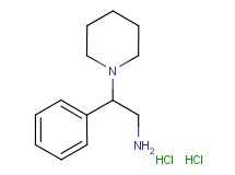 [2-phenyl-2-(1-piperidinyl)ethyl]amine dihydrochloride