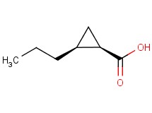 rac-(1R,2S)-2-propylcyclopropanecarboxylic acid rac-(1R,2S)-2-propylcyclopropanecarboxylic acid
