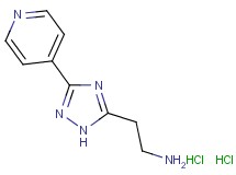 {2-[3-(4-pyridinyl)-1H-1,2,4-triazol-5-yl]ethyl}amine dihydrochloride