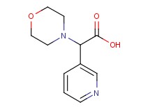 morpholin-4-yl(pyridin-3-yl)acetic acid morpholin-4-yl(pyridin-3-yl)acetic acid