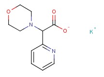 potassium 4-morpholinyl(2-pyridinyl)acetate potassium 4-morpholinyl(2-pyridinyl)acetate