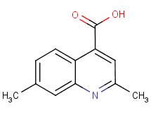 2,7-dimethylquinoline-4-carboxylic acid 2,7-dimethylquinoline-4-carboxylic acid