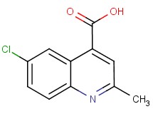 6-chloro-2-methylquinoline-4-carboxylic acid 6-chloro-2-methylquinoline-4-carboxylic acid