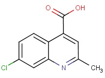 7-chloro-2-methylquinoline-4-carboxylic acid 7-chloro-2-methylquinoline-4-carboxylic acid