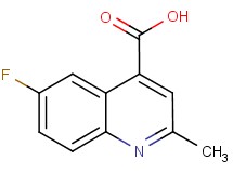 6-fluoro-2-methylquinoline-4-carboxylic acid 6-fluoro-2-methylquinoline-4-carboxylic acid