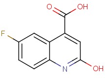 6-fluoro-2-hydroxyquinoline-4-carboxylic acid 6-fluoro-2-hydroxyquinoline-4-carboxylic acid