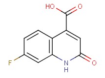 7-fluoro-2-oxo-1,2-dihydro-4-quinolinecarboxylic acid 7-fluoro-2-oxo-1,2-dihydro-4-quinolinecarboxylic acid