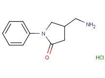 4-(aminomethyl)-1-phenyl-2-pyrrolidinone hydrochloride
