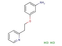 {3-[2-(2-pyridinyl)ethoxy]phenyl}amine dihydrochloride