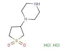 1-(1,1-dioxidotetrahydro-3-thienyl)piperazine dihydrochloride