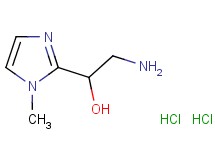 2-amino-1-(1-methyl-1H-imidazol-2-yl)ethanol dihydrochloride 2-amino-1-(1-methyl-1H-imidazol-2-yl)ethanol dihydrochloride