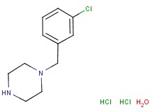 1-(3-chlorobenzyl)piperazine dihydrochloride hydrate