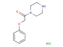 1-(phenoxyacetyl)piperazine hydrochloride