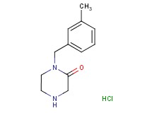 1-(3-methylbenzyl)-2-piperazinone hydrochloride