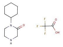 1-cyclohexyl-2-piperazinone trifluoroacetate