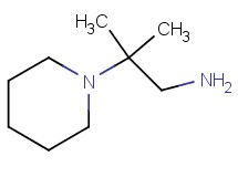 2-methyl-2-(1-piperidinyl)-1-propanamine 2-methyl-2-(1-piperidinyl)-1-propanamine