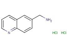 (6-quinolinylmethyl)amine dihydrochloride (6-quinolinylmethyl)amine dihydrochloride