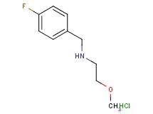 N-(4-fluorobenzyl)-2-methoxyethanamine hydrochloride