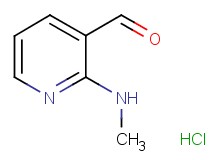 2-(methylamino)nicotinaldehyde hydrochloride 2-(methylamino)nicotinaldehyde hydrochloride