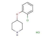 4-(2-chlorophenoxy)piperidine hydrochloride 4-(2-chlorophenoxy)piperidine hydrochloride