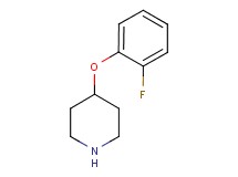 4-(2-fluorophenoxy)piperidine 4-(2-fluorophenoxy)piperidine