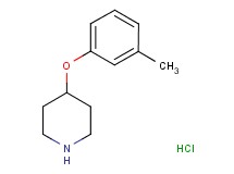 4-(3-methylphenoxy)piperidine hydrochloride 4-(3-methylphenoxy)piperidine hydrochloride
