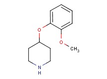 4-(2-methoxyphenoxy)piperidine 4-(2-methoxyphenoxy)piperidine