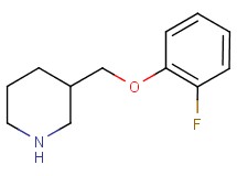 3-[(2-fluorophenoxy)methyl]piperidine