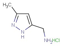 [(3-methyl-1H-pyrazol-5-yl)methyl]amine hydrochloride