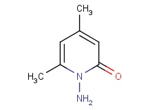 1-amino-4,6-dimethylpyridin-2(1H)-one 1-amino-4,6-dimethylpyridin-2(1H)-one