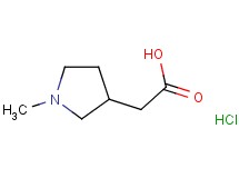 (1-methyl-3-pyrrolidinyl)acetic acid hydrochloride (1-methyl-3-pyrrolidinyl)acetic acid hydrochloride