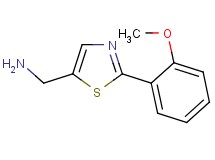 1-[2-(2-methoxyphenyl)-1,3-thiazol-5-yl]methanamine