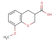8-methoxychromane-3-carboxylic acid 8-methoxychromane-3-carboxylic acid