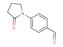 4-(2-oxopyrrolidin-1-yl)benzaldehyde 4-(2-oxopyrrolidin-1-yl)benzaldehyde