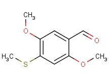 2,5-dimethoxy-4-(methylthio)benzaldehyde 2,5-dimethoxy-4-(methylthio)benzaldehyde